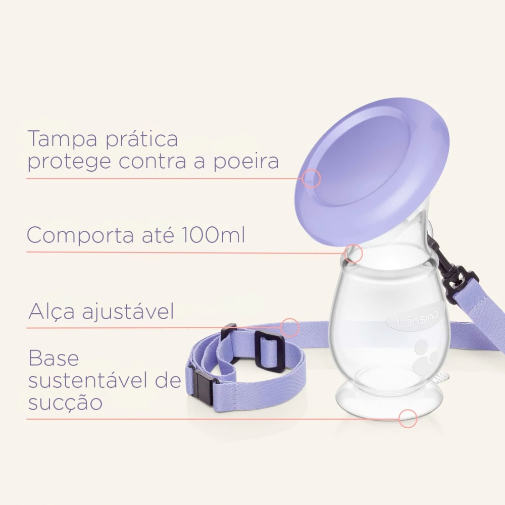 Extrator Bomba Coletora de Leite Materno de Silicone-1160