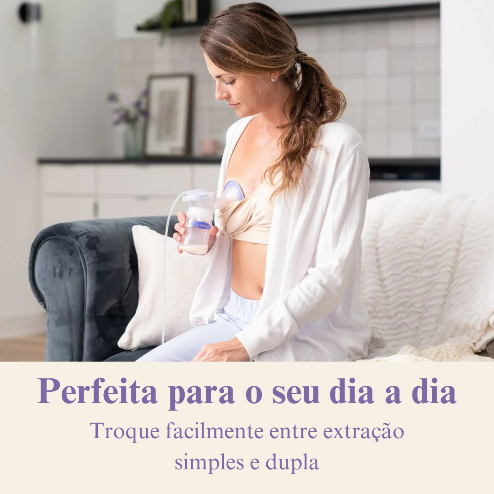 Extrator Bomba Tira Leite Elétrica Dupla Signature Pro Lansinoh - Imagem 3