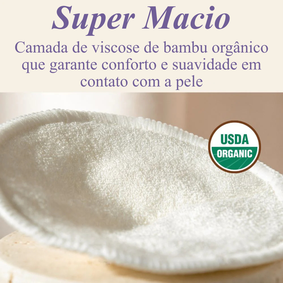 Absorvente Lavável Para Seios Lansinoh - 10 Unidades-1218