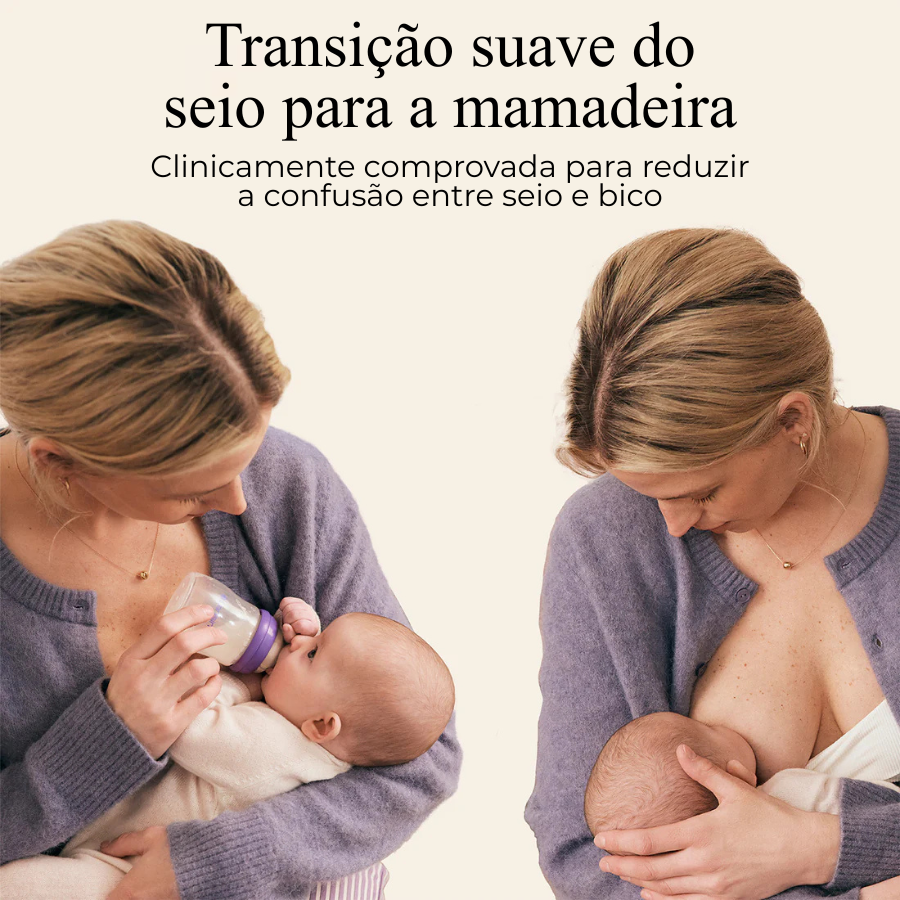Mamadeira Lansinoh 160ml Anticólica com Bico NaturalWave® Fluxo Lento - Imagem 3